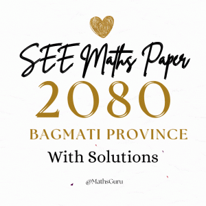 SEE Maths question paper 2080||Bagmati Province